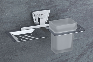 Soap Dish With Tumbler Holder