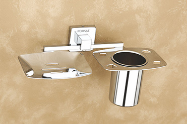 Soap Dish With Tumbler Holder