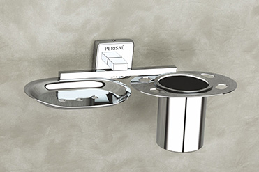 Soap Dish With Tumbler Holder