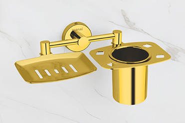 Soap Dish With Tumbler Holder
