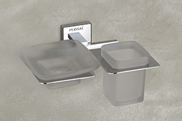 Soap Dish With Tumbler Holder