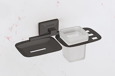 Soap Dish With Tumbler Holder