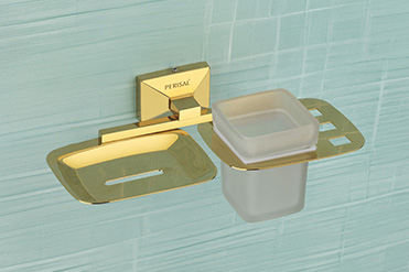 Soap Dish With Tumbler Holder