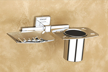 Soap Dish With Tumbler Holder